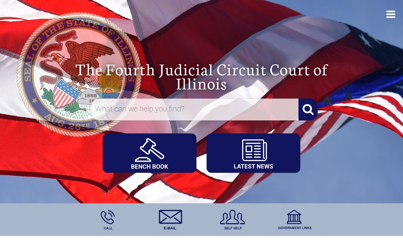 4th Judicial Circuit page covering Christian County traffic court records