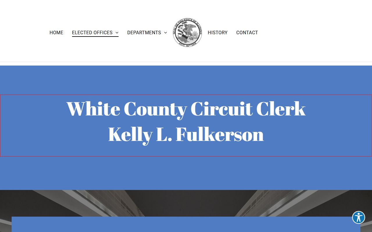 White County Circuit Clerk page for traffic court records